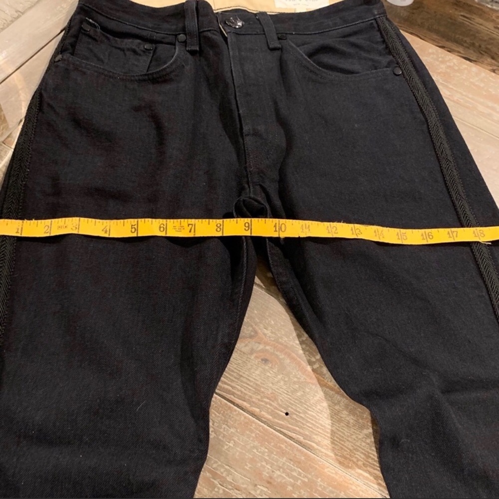 Rag and Bone Embroidered Tuxedo Jeans - Picture 3 of 7